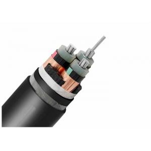 China HT Underground Armoured Electrical Cable AL / XLPE / CTS / PVC / STA 15KV 3 X 300 SQMM supplier