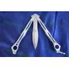 China spider B01P silver steel butterfly pocket knives wholesale