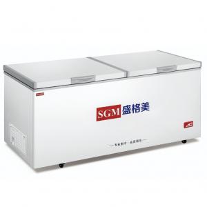 China 220V Supermarket Island Chest Freezer Large Capacity Versatile Solution supplier
