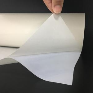 China PES Hot Melt Glue Sheets Heat Resistant , Self Adhesive PVC Polyester Adhesive Film wholesale