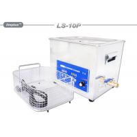 China 40kHz Digital Professional Ultrasonic Cleaner , 10L Ultrasonic Surgical Instrument Cleaner on sale