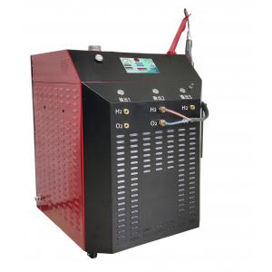 China Revolutionary Safeflame 2800 Degree Flame Hydrogen Oxygen PEM Water Electrolysis Brazing Machine supplier