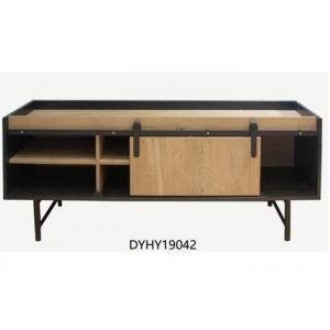 140cm Width 40cm Depth  Brown And Black Modern TV Stand