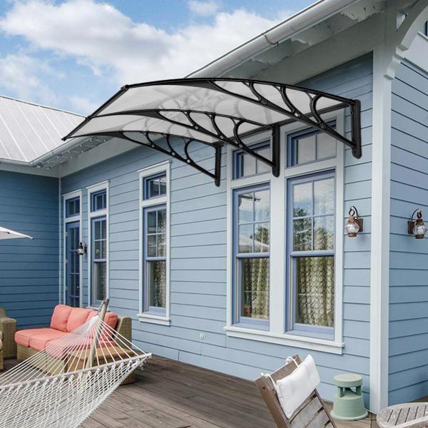 CE Aluminum 100cm Door Window Awning Canopy