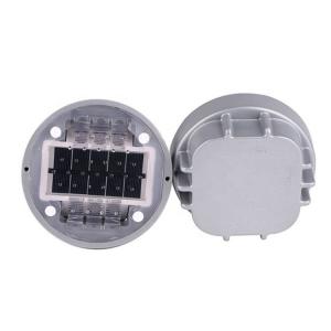 High Reflection Solar Road Stud Cast Aluminum Embedded For Road Warning