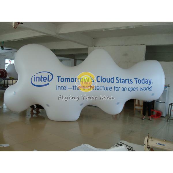 China Le nuage fait sur commande de PVC a formé des ballons avec l'impression numérique de deux côtés pour des événements politiques supplier