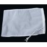 White 100 Micron Nylon Mesh Filter Bags Square Hole For Solid - Liquid