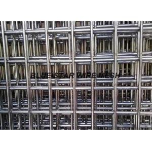 Corrosion Resistance Welded Wire Mesh Sheets , 304 316 Stainless Steel Welded Wire Fence Panels
