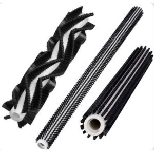 China Efficient Rotating Spiral Cylinder Roller Solar Panel Cleaning Brush with Nylon Bristles supplier