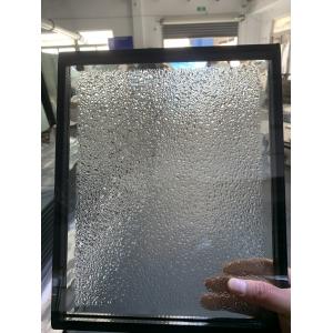 Pattern Beveled Insulated Glass Unit For Wood Doors Diamond Beveled Glue Chip Beveled Acid Etched Beveled