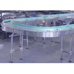 Designed Conveyor Systems / Modular Belt Conveyor Systems For Bottled Water Transportation