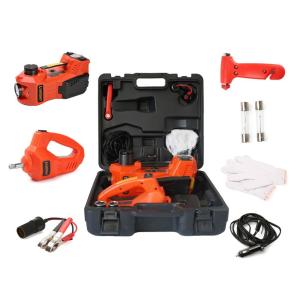 China caixa de ferramentas hidráulica elétrica funcional do reparo do carro de 12V multi Jack Kit With Hammer And Wrench supplier