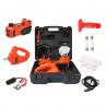 China 12V Multi Functional Electric Hydraulic Jack Kit With Hammer And Wrench Car Repair Tool Box wholesale