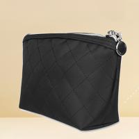 China Pure Color Cute Stylish Cosmetic Bag For Women Travel Toiletry Bag Organizer on sale
