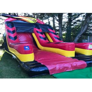 China Small Size Bouncy Water Slide Unique Fast Speed Smooth Surface For Kids Toddlers supplier