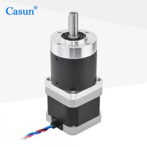 China Casun 42mm NEMA 17 Geared Stepper Motor Unipolar And Bipolar Stepper Motor supplier