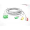 GE Marqutte ECG Patient Cable With Cip / Snap 11 Pin Connector 2.7m Trunk Cable