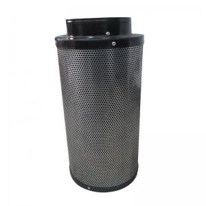 8 Inch Activated Carbon HVAC Filter Media Cartridge Larger Area Air Purifying