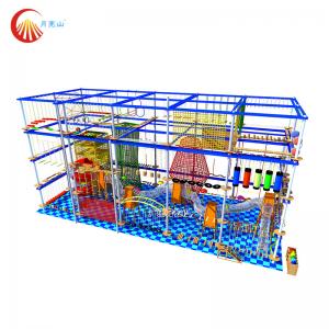 China CE Indoor Kids Adventure Ropes Course Park Playground Climbing Ropes Course supplier
