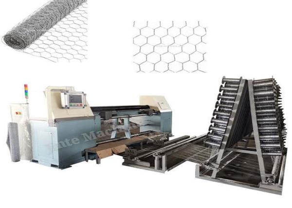 CE PLC Control Architecture Hexagonal Wire Mesh Machine