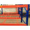 Assembly Blue Columns Warehouse Pallet Racking Load Weight 4000KG 3 Levels 6M