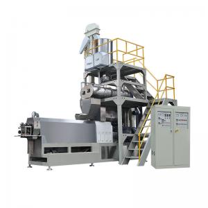China Meat Meal Raw Material Extrusion Processing Machine for Dry Pet Food Production Line supplier