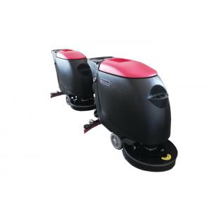 Colored Commercial Walk Behind Floor Sweeper , Fast Hard Floor Mopping Machine