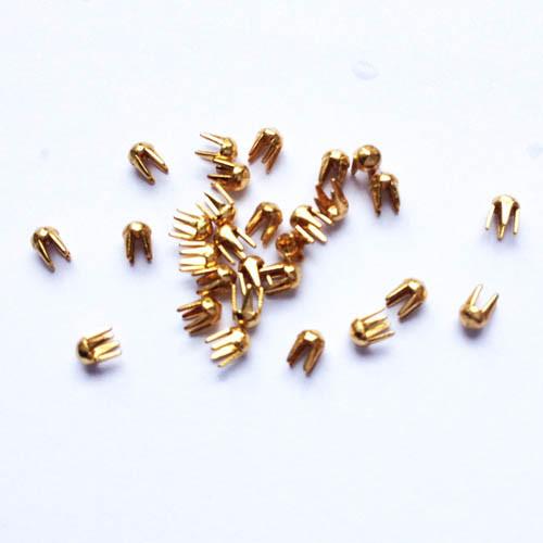金真珠Nailhead 3mm;長い足の又のある釘の頭部;革仕事のための金属Nailhead