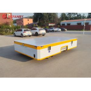 China Heavy Industry 80ton Trackless Transfer Cart On Cement Floor supplier