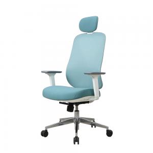 China Leather Reclining Office Chair With Footrest PU Armrest BIFMA Standard supplier