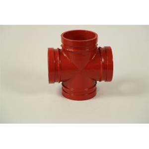 DN60--DN426 4 Way Galvanized Pipe Fitting Female End Type