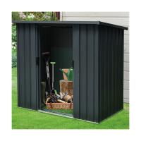 China 3x5 5x7 Metal Storage Shed , Secure Metal Garden Sheds  0.25mm 0.6mm on sale
