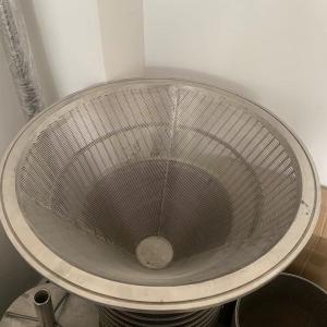 Stainless Steel Welded Wedge Wire Baskets Screen Filter V Shaped