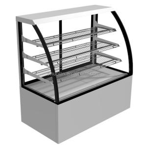 Commercial Food Warmer Display Showcase With Glass Cover Hot Food Fried Chicken Food Display Warmer