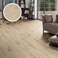China AC4 HDF Euro Lock Parquet Pattern 6mm 10mm Natural Cane White Glossy Laminate Flooring on sale