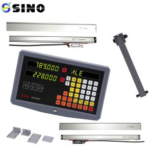 China TTL 2 Axis Digita Readout Test Instrument System SINO SDS 2MS DRO Kits Glass Linear Scale For Milling Lathe wholesale