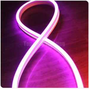 China 11x19mm Mini led Flex neon 12V with colorful Pink for bridge architecture swimming pool light building room supplier