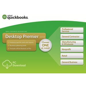 100% Genuine QuickBooks Desktop 2017 Premier 2018 with Industry Edition 5 User