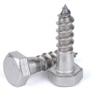 201 High Quality Stainless Steel hex head self tapping screws Half Thread Furniture Barrel Bolt Set