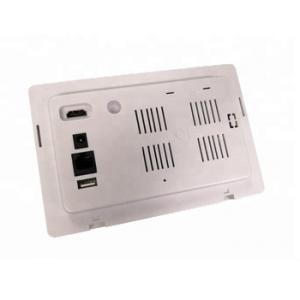 Auto Start Up 7 inch Recessed Wall Mount Android Touch Screen POE Power Tablet With RS232 Communication