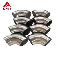China ASTM B363 Seamless Titanium Elbow 90 Degree Bends Sch40 1.5D on sale