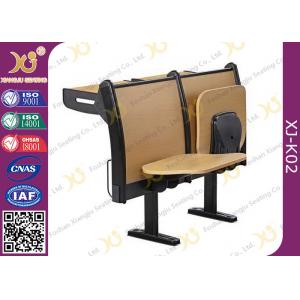 China Foldable Writing Pad Molded Plywood Seat Laminate Finish School Desk And Chair supplier