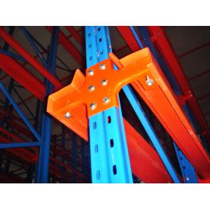 China Adjustable Multi Level Drive In Pallet Rack For Cold Room Storage / Food Industry supplier