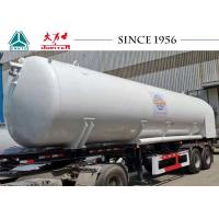 China Vacuum Insulation 20000L LCO2 Tanker Trailer / Storage Tanker Spring Suspension on sale