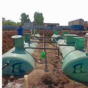 China Septic Tank FRP Storage Tanks Water Machine For Sewage Treatment supplier