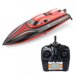 2.4Ghz 30KM/H Remote Control RC Boat Toys Unisex 180 Degree Flip