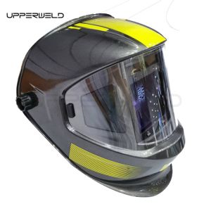China Auto Darkening Welding Helmet with Welding Torch and Lightweight Hemispherical 4C Lens on sale
