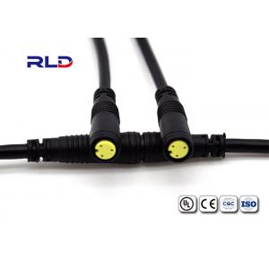 China Ebike LCD IP65 Waterproof Electrical Plug Connectors Brake 2 3 4 5 Pin Black Color M8 supplier