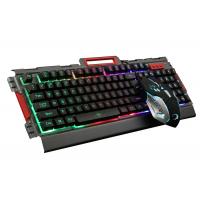 China CE / ROHS Approved Illuminated Wireless Keyboard And Mouse Combo With USB Receiver on sale