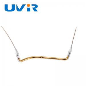 China Short Wave UVIR 3D Infrared Heating Element Tube Car Paint Curing Lamp supplier